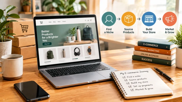 How to Start an E-commerce Store From Scratch: The Ultimate 2026 Guide