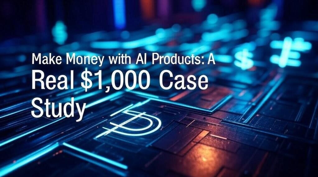 make money with AI products