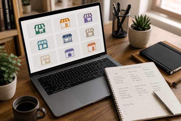 Where to Sell AI-Generated Products in 2026: 9 Best Platforms Compared