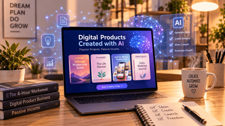 17 Best Digital Products to Create With AI in 2026 (That Actually Sell)
