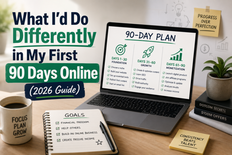 What I’d Do Differently in My First 90 Days Online