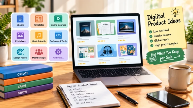15 Digital Product Ideas That Actually Sell (and What You Keep per Sale)