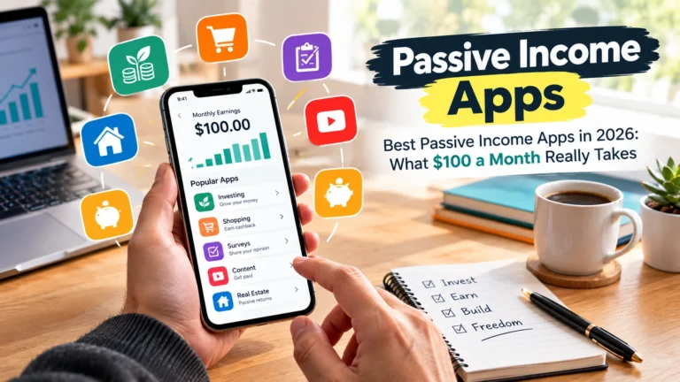 Best Passive Income Apps in 2026: What $100 a Month Really Takes