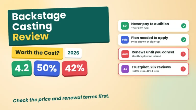 Backstage Casting Review: Is It Worth Paying For? (2026)