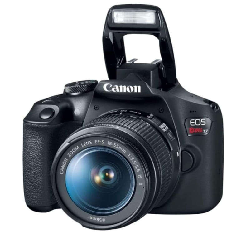 Canon EOS Rebel T7 DSLR Camera Double Zoom Lens Kit