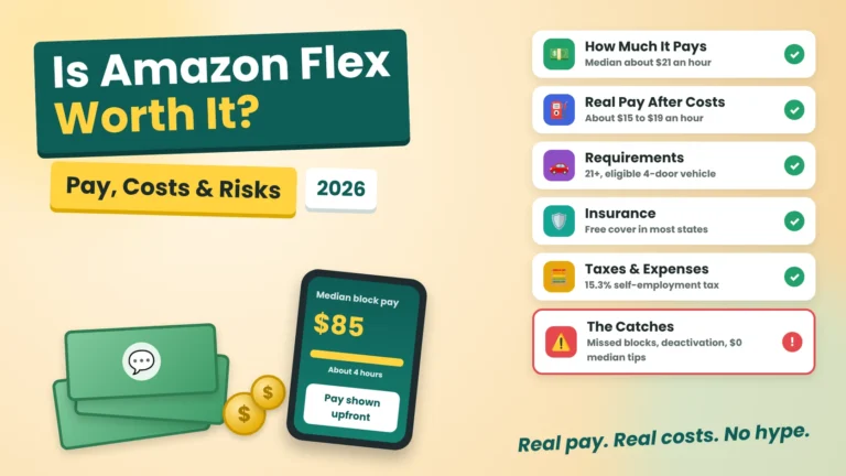 Is Amazon Flex Worth It? Pay, Hidden Costs and Risks (2026)