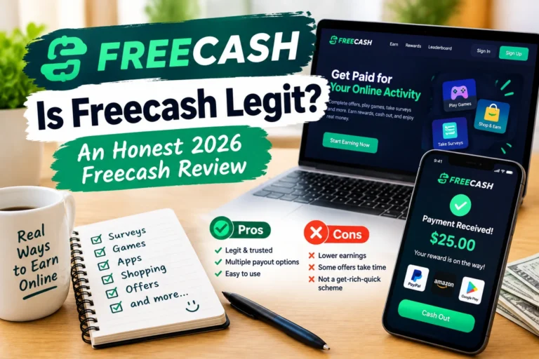 Is Freecash Legit? An Honest 2026 Freecash Review