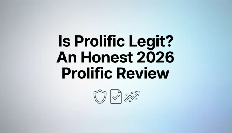 Is Prolific Legit? An Honest 2026 Prolific Review