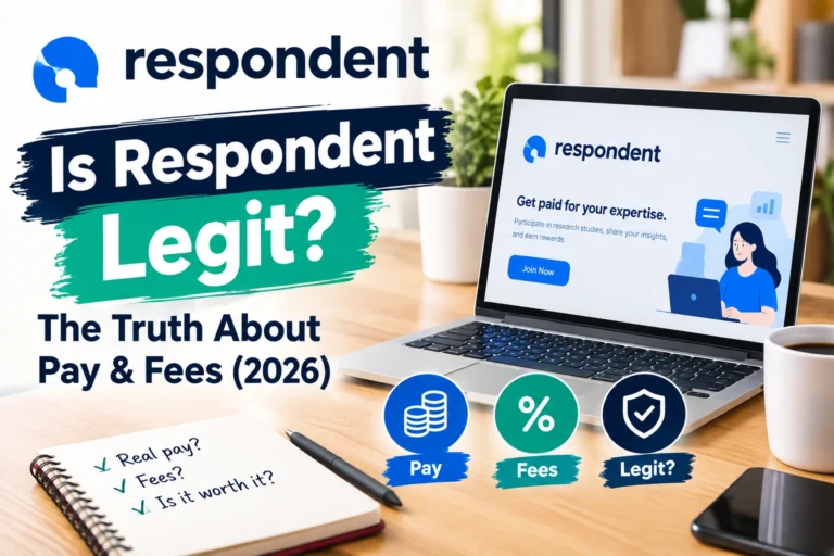 Is Respondent Legit? The Truth About Pay & Fees (2026)