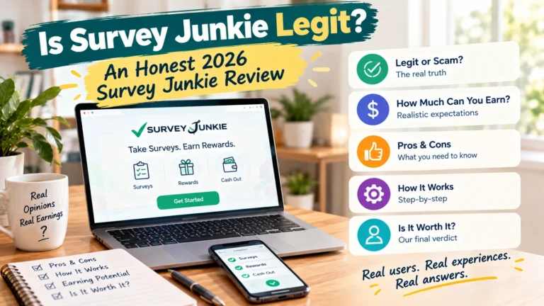 Is Survey Junkie Legit? An Honest 2026 Survey Junkie Review