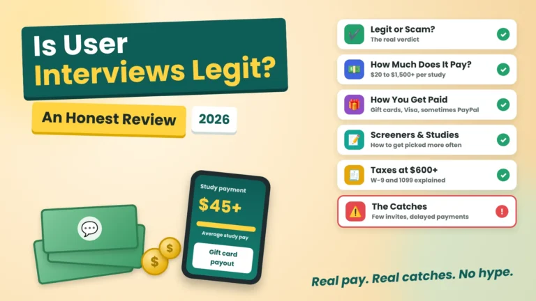 Is User Interviews Legit? An Honest 2026 User Interviews Review