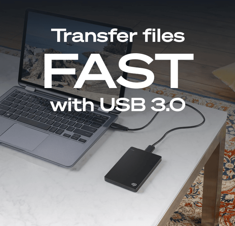 portable external SSD