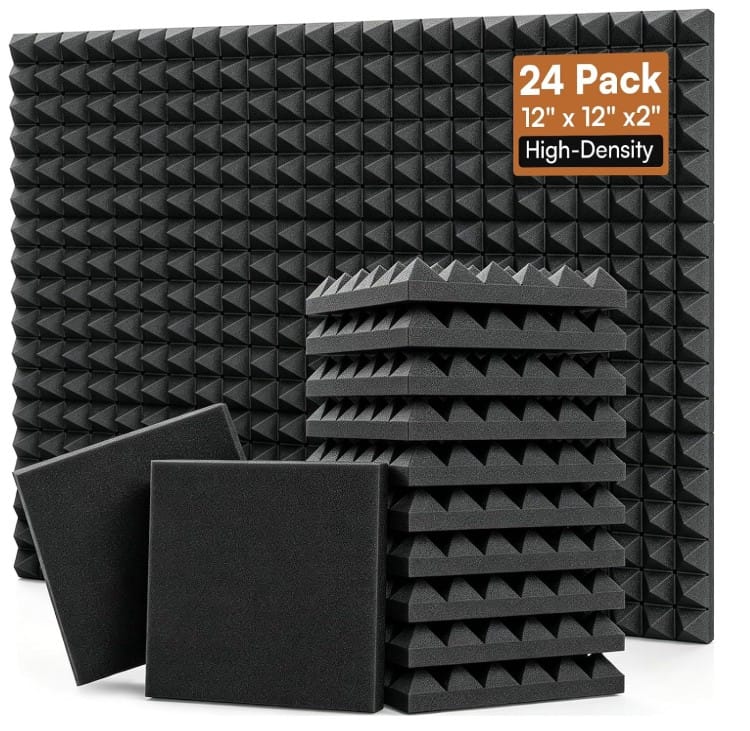 Acoustic foam panels