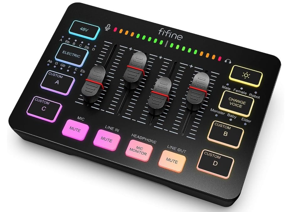 audio interface for XLR microphones